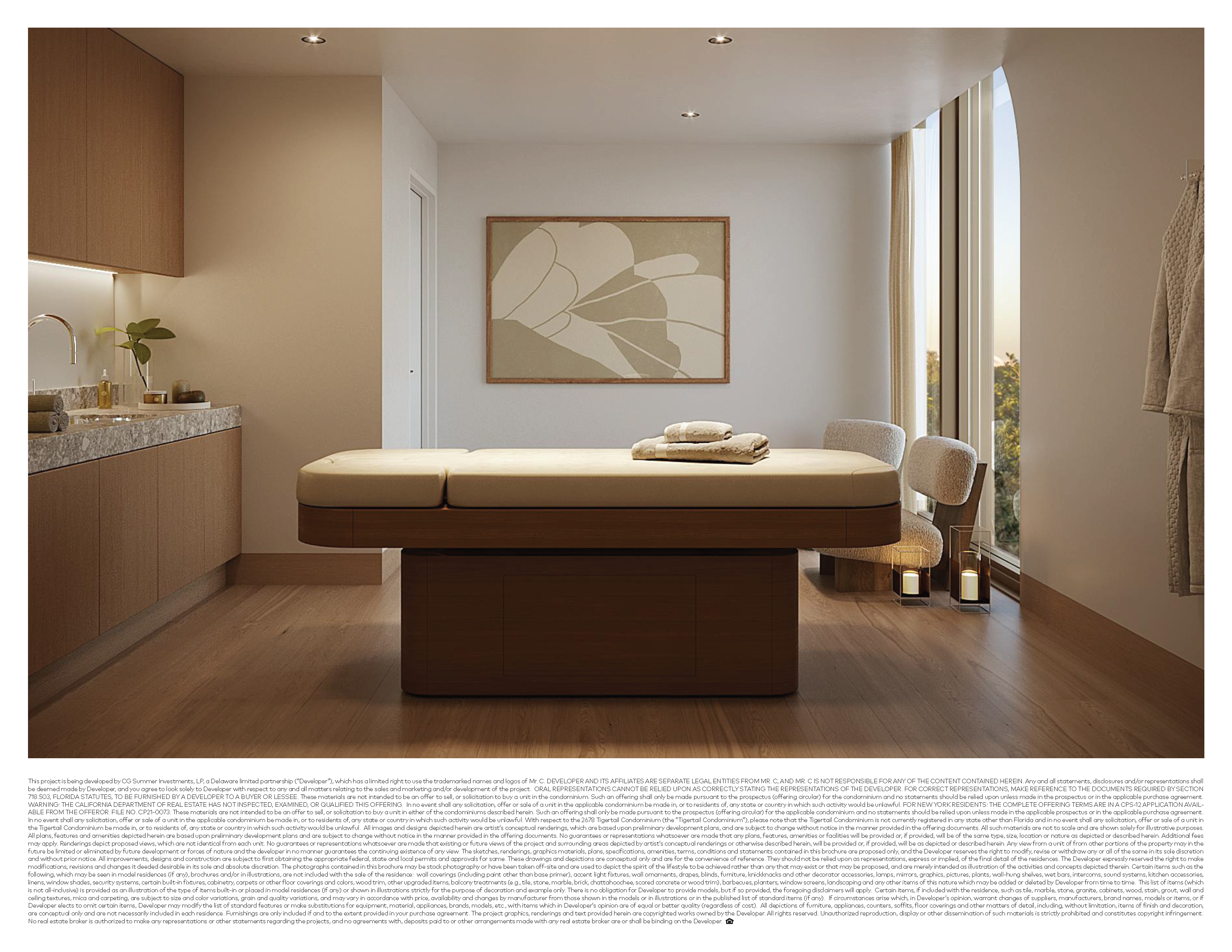 Signature spa and wellness